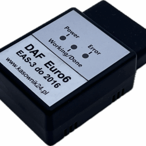 Kasownik błędów DAF Euro6 EAS-3 do 2016r.